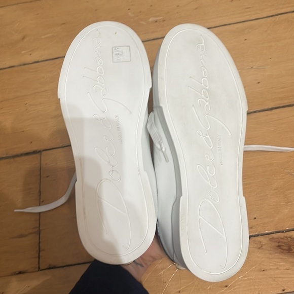 Dolce & Gabbana Calfskin nappa Portofino sneakers with lettering - Picture 7 of 15